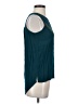 Eyeshadow Teal Sleeveless Blouse Size S - photo 4