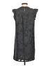Ann Taylor LOFT 100% Polyester Gray Casual Dress Size XS - photo 2