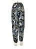 Shein 100% Viscose Tropical Blue Casual Pants Size M - photo 1