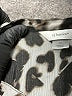 Cj Banks 100% Polyester Animal Print Silver Brown Long Sleeve Blouse Size 3X - photo 7