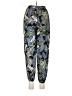 Shein 100% Viscose Tropical Blue Casual Pants Size M - photo 2
