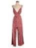 Lulus 100% Polyester Solid Burgundy Jumpsuit Size XS - photo 1