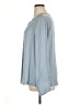 Maison d' Amelie 100% Polyester Blue Long Sleeve Blouse Size XL - photo 5