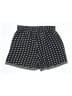 Max Studio 100% Polyester Polka Dots Black Shorts Size L - photo 2
