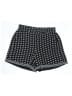 Max Studio 100% Polyester Polka Dots Black Shorts Size L - photo 1