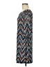 Veronica M. Chevron-herringbone Blue Casual Dress Size M - photo 5