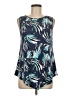 Amana Blue Sleeveless Blouse Size M - photo 1