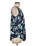 Amana Blue Sleeveless Blouse Size M - photo 4