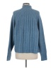 &merci Blue Turtleneck Sweater Size M - photo 2