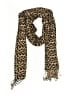 Unbranded Animal Print Tan Brown Scarf One size - photo 1