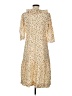 BA&SH Print Yellow Casual Dress Size Med (2) - photo 2