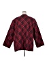 Catherines 100% Polyester Argyle Red Coat Size 5X - photo 2