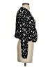 ASTR The Label 100% Polyester Black 3/4 Sleeve Blouse Size S - photo 4