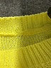 Unbranded 100% Acrylic Yellow Pullover Sweater Size S - photo 7