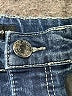 Silver Jeans Co. Solid Blue Jeans Size 14 - photo 7