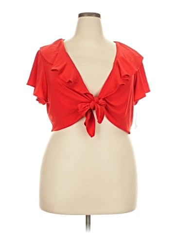 DressBarn Short Sleeve Top (view 1)