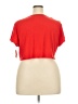 DressBarn Red Short Sleeve Top Size 22 - photo 2