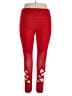 Victoria Sport Color Block Red Active Pants Size XL - photo 2