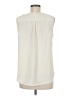 Talbots 100% Polyester Ivory Sleeveless Blouse Size M - photo 2
