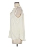 Talbots 100% Polyester Ivory Sleeveless Blouse Size M - photo 5