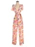 Lulus Floral Pink Jumpsuit Size XS - photo 1