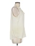 Talbots 100% Polyester Ivory Sleeveless Blouse Size M - photo 4
