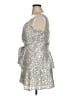 Trixxi 100% Polyester Metallic Silver Cocktail Dress Size XL - photo 5