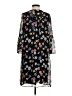 Apt. 9 100% Polyester Floral Black Cocktail Dress Size S - photo 2