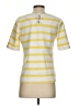 Talbots Stripes Yellow Short Sleeve Top Size S - photo 2