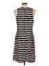 Pixley Stripes Black Casual Dress Size L - photo 2