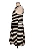 Pixley Stripes Black Casual Dress Size L - photo 5
