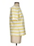 Talbots Stripes Yellow Short Sleeve Top Size S - photo 4