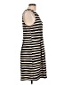 Pixley Stripes Black Casual Dress Size L - photo 4
