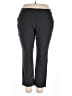 Susan Graver Solid Black Active Pants Size XL - photo 1