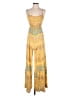 Forever 21 Paisley Yellow Jumpsuit Size S - photo 1