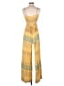 Forever 21 Paisley Yellow Jumpsuit Size S - photo 2