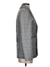 Polly Houndstooth Gray Blazer Size 4 - photo 4