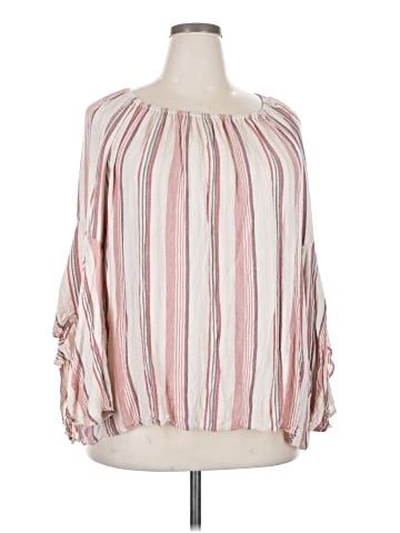 Fever 3/4 Sleeve Blouse (view 1)