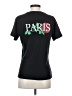 Unbranded Floral Black Short Sleeve T-Shirt Size S - photo 2