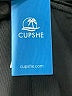 Cupshe Chevron-herringbone Black Swimsuit Bottoms Size M - photo 4