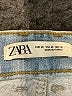 Zara Solid Blue Jeans Size 30 waist - photo 7
