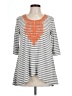THML Gray 3/4 Sleeve Top Size L - photo 1