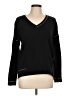 Lisa Todd 100% Cotton Black Pullover Sweater Size L - photo 1