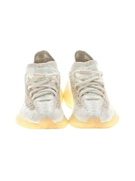 adidas gazelle silver green womens Yeezy x Adidas Grey Cotton Knit Boost 350 V2 Non-Reflective Sneakers - BOPF main image 1
