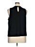 ABound 100% Cotton Black Sleeveless Blouse Size XL - photo 2