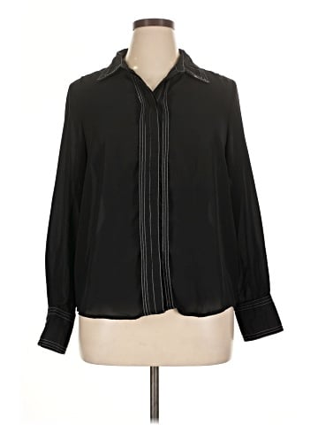 Elie Tahari Long Sleeve Blouse (view 1)