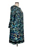 BCBGMAXAZRIA Print Blue Casual Dress Size L - photo 4