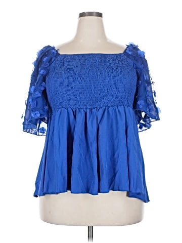 Unbranded Short Sleeve Blouse (view 1)
