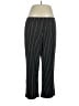 Susan Graver Stripes Black Casual Pants Size XL (petite) - photo 1