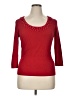 Lafayette 148 New York Red Pullover Sweater Size XL - photo 1